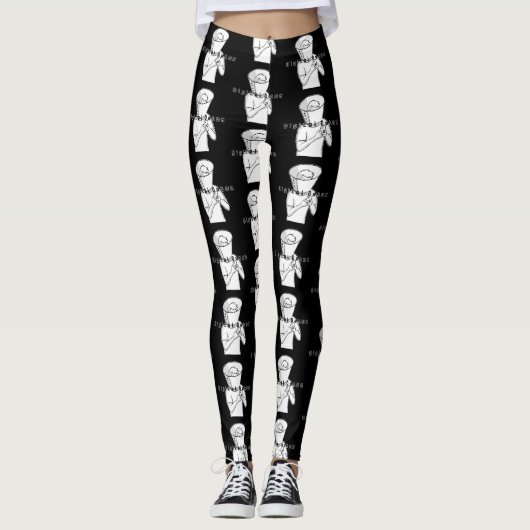 digitale Detox-Behandlung Leggings (Vorderseite)