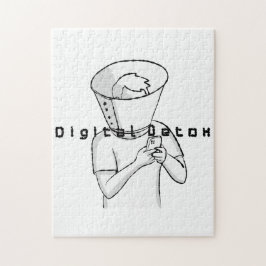 digitale Detox-Behandlung Puzzle