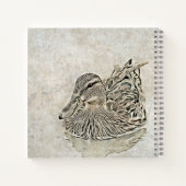 Digitale Duckkunst Notizblock (Rückseite)