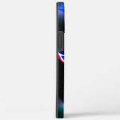 Digitale Dünen mit dunkelblauer Vorherrschaft Case-Mate iPhone Hülle (Rückseite / Rechts)