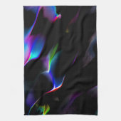 Digitale Dünen mit dunkelblauer Vorherrschaft Geschirrtuch (Vertikal)