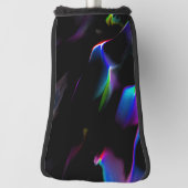 Digitale Dünen mit dunkelblauer Vorherrschaft Golf Headcover (Rotieren 90)