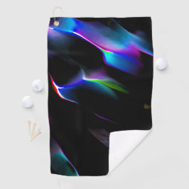 Digitale Dünen mit dunkelblauer Vorherrschaft Golfhandtuch