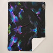 Digitale Dünen mit dunkelblauer Vorherrschaft Sherpadecke (Vorderseite)