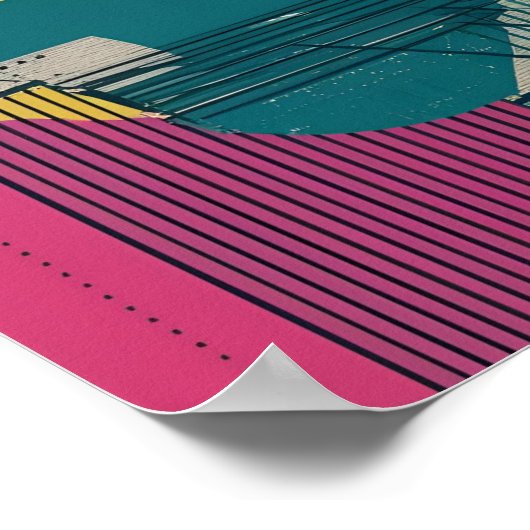 Digitale Echos - Memphis Redux Poster (Ecke)