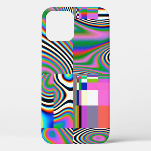 Digitale Effekte. Lebhafter abstrakter Hintergrund Case-Mate iPhone Hülle (Rückseite)