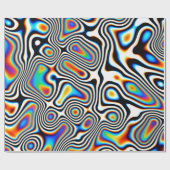 Digitale Effekte. Lebhafter abstrakter Hintergrund Geschenkpapier (Flach)