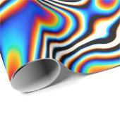 Digitale Effekte. Lebhafter abstrakter Hintergrund Geschenkpapier (Rolleneckpunkt)