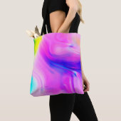 Digitale Effekte. Mehrfarbiger abstrakter Hintergr Tasche (Von Nahem)