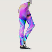 Digitale Effekte: mehrfarbiges abstraktes Muster. Leggings (Rechts)