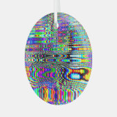 Digitale Effekte: Multicolor Abstract Design Ornament Aus Glas (Vorderseite links)