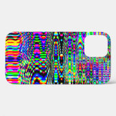 Digitale Effekte. Multicolor abstrakter Hintergrun Case-Mate iPhone Hülle (Rückseite (Horizontal))