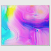 Digitale Effekte. Multicolor abstrakter Hintergrun Geschenkpapier (Flach)