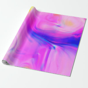 Digitale Effekte. Multicolor abstrakter Hintergrun Geschenkpapier