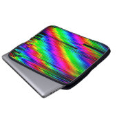 Digitale Effekte. Multicolor abstrakter Hintergrun Laptopschutzhülle (Vorne Knopf)
