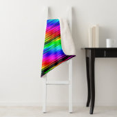 Digitale Effekte. Multicolor abstrakter Hintergrun Sherpadecke (Beispiel)