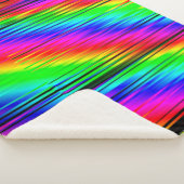Digitale Effekte. Multicolor abstrakter Hintergrun Sherpadecke (3/4)