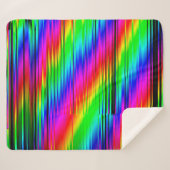 Digitale Effekte. Multicolor abstrakter Hintergrun Sherpadecke (Vorderseite (Horizontal))
