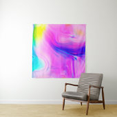 Digitale Effekte. Multicolor abstrakter Hintergrun Wandteppich (Beispiel)