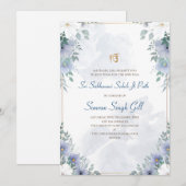 Digitale Einladung für Sri Sukhmani Sahib Path (Vorne/Hinten)
