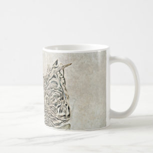 Digitale Entenkunst Kaffeetasse