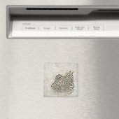 Digitale Entenkunst Magnet (In Situ (Geschirrspüler))