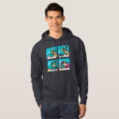 Digitale Evolution 2 Hoodie (Vorne ganz)