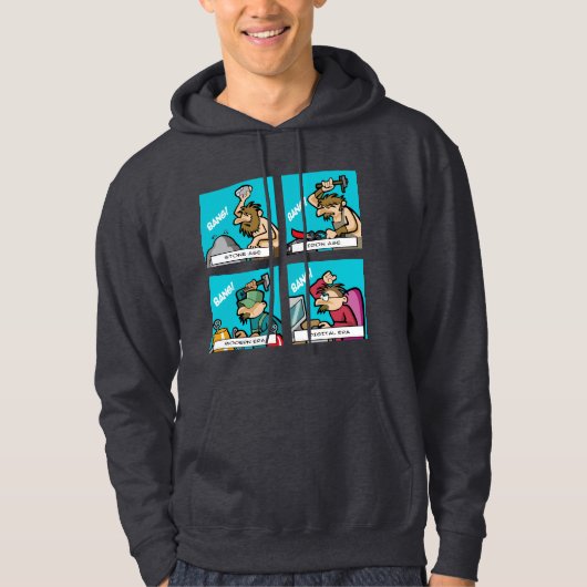 Digitale Evolution 2 Hoodie (Vorderseite)