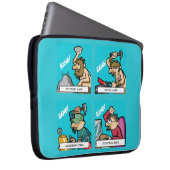 Digitale Evolution 2 Laptopschutzhülle (Vorne Rechts)