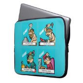 Digitale Evolution 2 Laptopschutzhülle (Vorderseite Links)