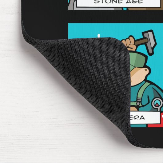 Digitale Evolution 2 Mousepad (Ecke)