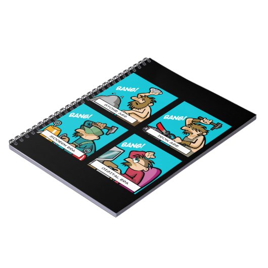 Digitale Evolution 2 Notizblock (Linke Seite)