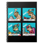 Digitale Evolution 2 Notizblock (Vorderseite)