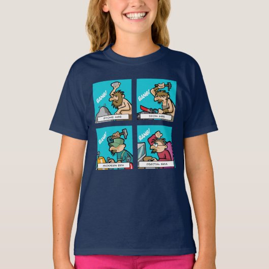 Digitale Evolution 2 T-Shirt (Vorderseite)