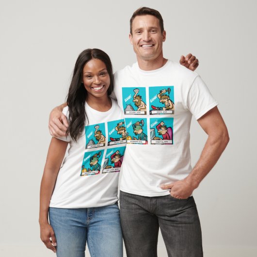 Digitale Evolution 2 T-Shirt (Unisex)