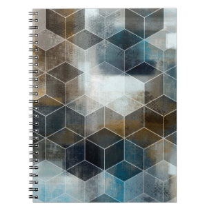 digitale farbenfrohe Wandfliesen Designart, Hinter Notizblock