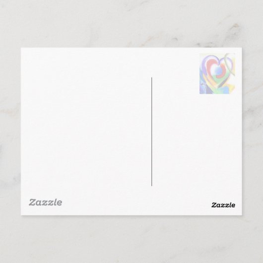 Digitale Farbhörer Postkarte (Rückseite)