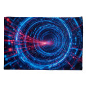 Digitale Festung: Der sichere Strom Kissenbezug (Rückseite)