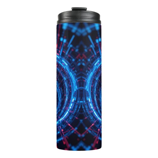 Digitale Festung: Der sichere Strom Thermosbecher (Vorderseite)