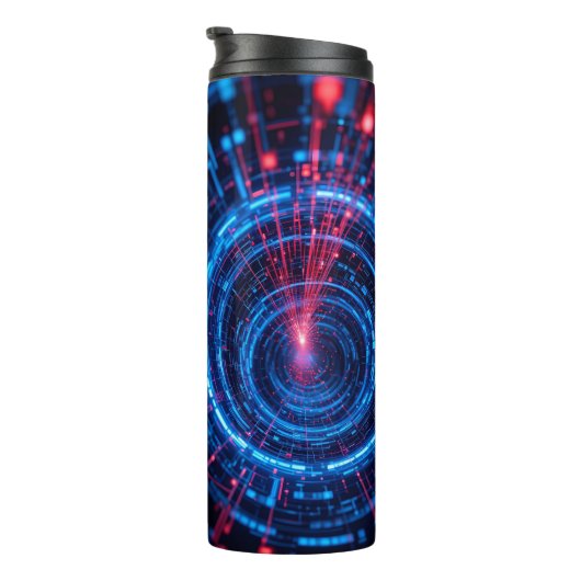 Digitale Festung: Der sichere Strom Thermosbecher (Nach rechts gedreht)