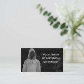 Digitale Forensik oder Pen Testing - Ethischer Hac Visitenkarte (Stehend Vorderseite)