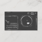 Digitale Fotokarte für berufliche Fotografen Visitenkarte (Vorderseite)