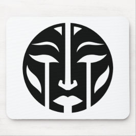 Digitale Frau Mousepad