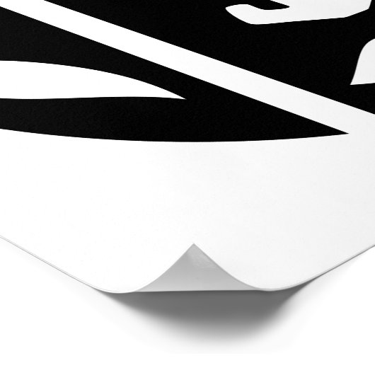 Digitale Frau Poster (Ecke)