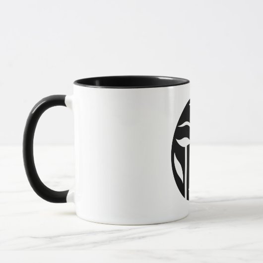 Digitale Frau Tasse (Links)
