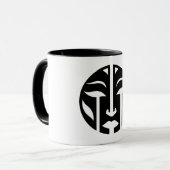 Digitale Frau Tasse (Vorderseite Links)