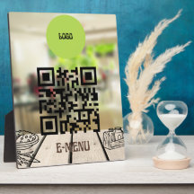 Digitale Freuden: 8x10 mit Easel QR Code Menü