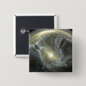 Digitale Galaxie Button (Vorne & Hinten)