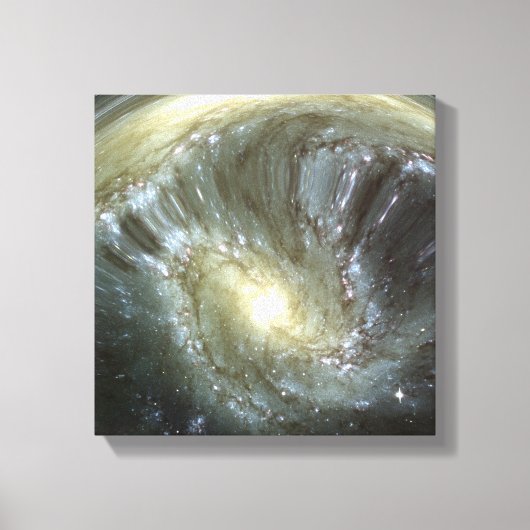 Digitale Galaxie Leinwanddruck (Vorderseite)