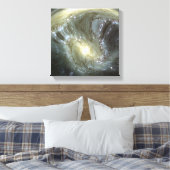 Digitale Galaxie Leinwanddruck (Insitu (Schlafzimmer))